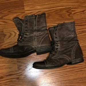 Steve madden combat boots
